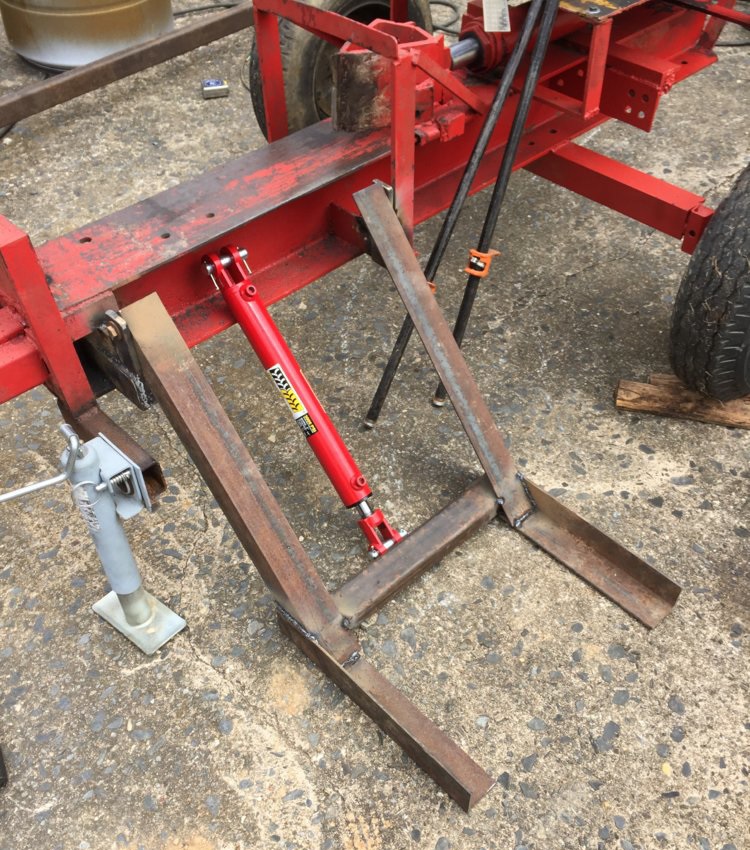 Wood Splitter Log Lift Basic Construction