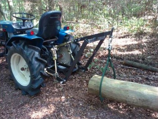 Log Skidder Plans Grapple System