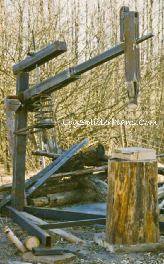 Spring Assist Manual Log Splitter