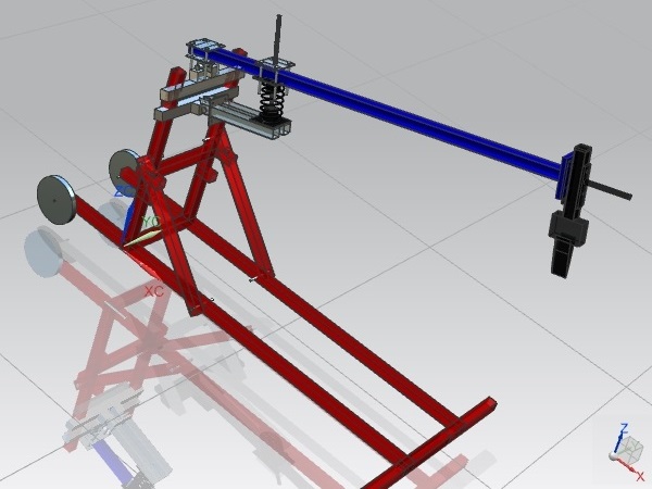 Portable Spring Assit Log Splitter Design